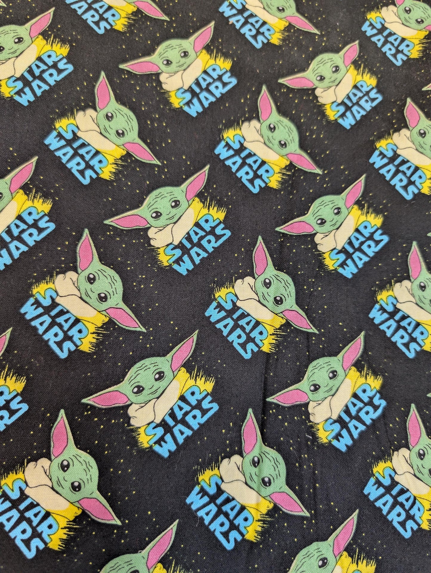 Disney Star Wars The Child Baby YODA Toss 100% Quilting Cotton Fabric by The Yard | Gtex Fabrics