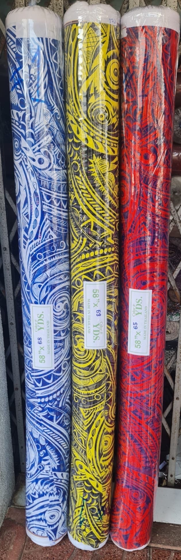 New Tactical Tribal Tattoo Polynesian Fabric - Peach Skin Fabric- by the Yard 58" Wide - New Design - Island Fabric 105 | Gtex Fabrics