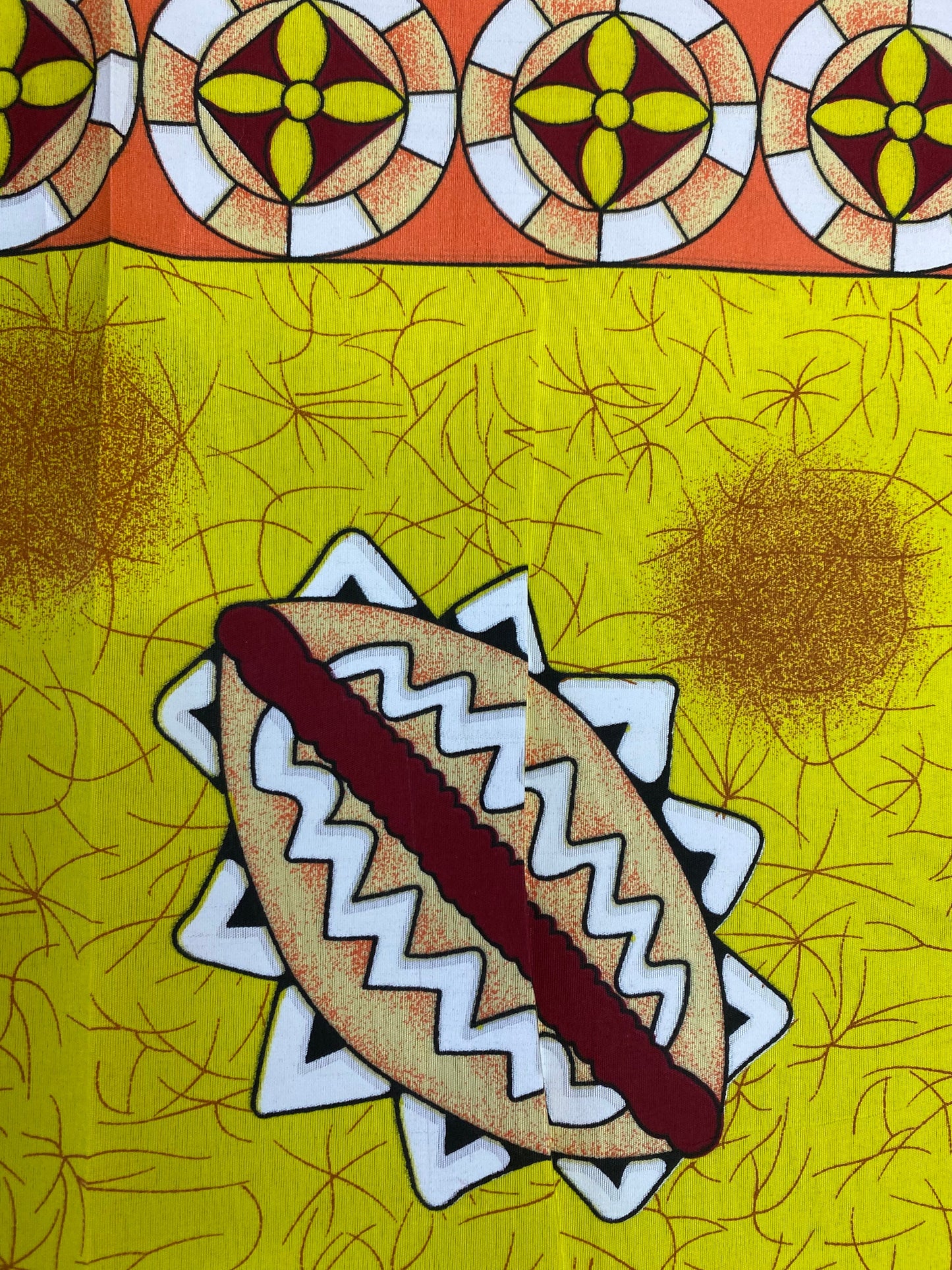 Polynesian Elegance – 36" Wide Polyester Fabric with Soft Blend Feel | Hawaiian & Floral Fusion | Made in Thailand | Wholesale Roll Price | Gtex Fabrics