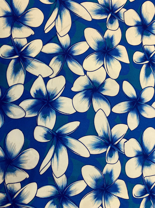New Aloha Print - Tropical Floral Polynesian Hawaiian Fabric by The Yard or Roll 45" Wide | Gtex Fabrics