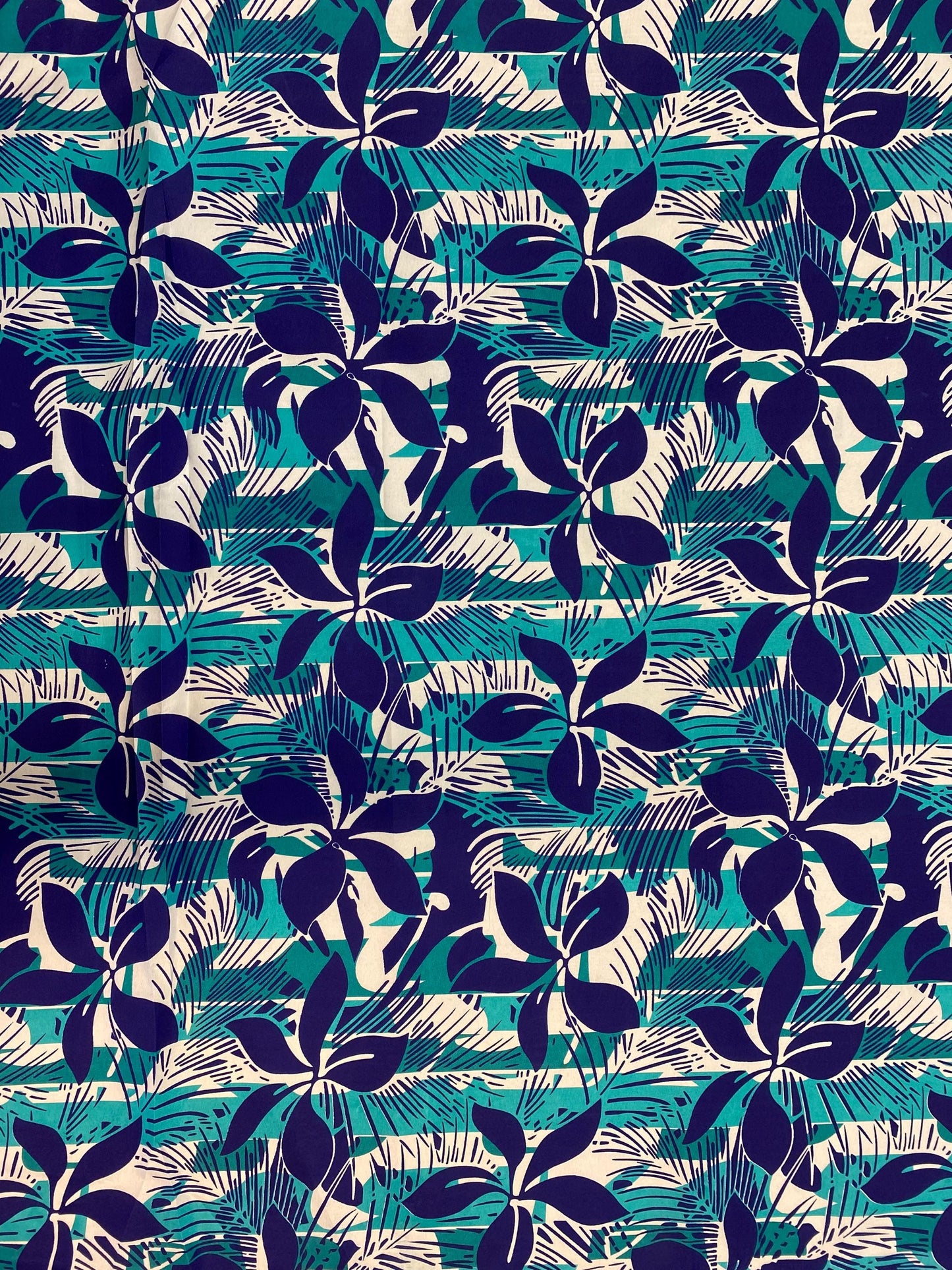 Roll, Bolt - Polynesian Elegance: 36" Polyester Fabric with Poly Cotton Feel– Tropical and Floral Fusion- Made In Thailand - Wholesale Price | Gtex Fabrics