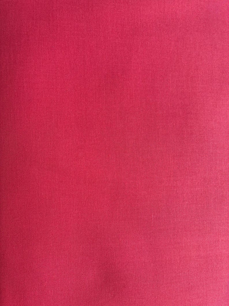 Coral Cotton Fabric by the Yard – 100% Cotton Solid Quilting Fabric, 44” Wide, Soft Sewing Material | G-tex Fabrics