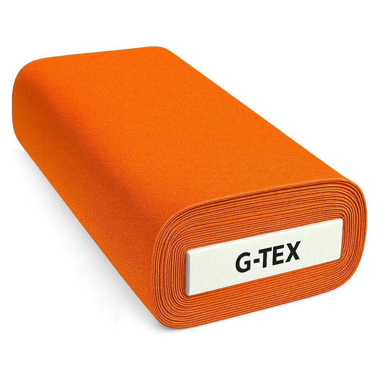 Orange Cotton Fabric by the Yard – 100% Cotton Solid Quilting Fabric, 44” Wide, Soft Sewing Material | G-tex Fabrics