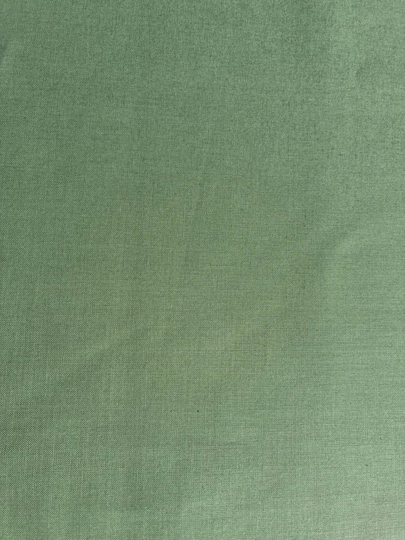 Sage Green Cotton Fabric by the Yard – 100% Cotton Solid Quilting Fabric, 44” Wide, Soft Sewing Material | G-tex Fabrics
