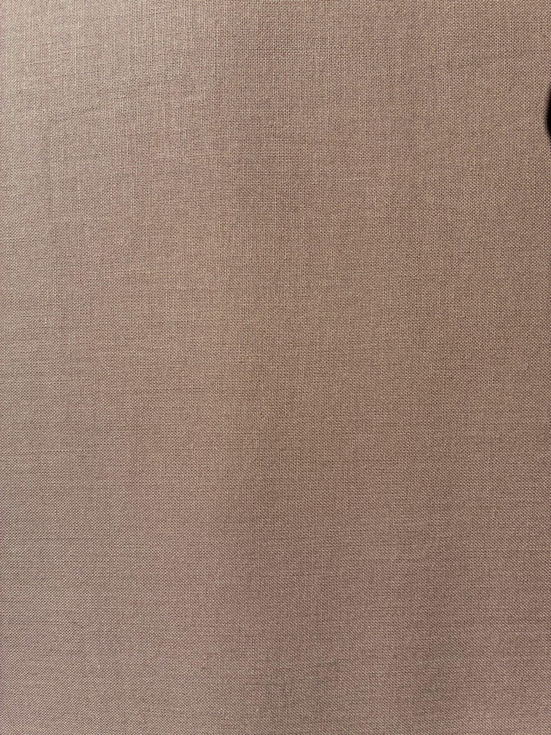 Mocha Brown Cotton Fabric by the Yard – 100% Cotton Solid Quilting Fabric, 44” Wide, Soft Sewing Material | G-tex Fabrics