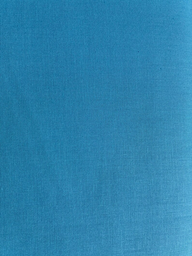 Turquoise Tiffany Blue Cotton Fabric by the Yard – 100% Cotton Solid Quilting Fabric, 44” Wide, Soft Sewing Material | G-tex Fabrics
