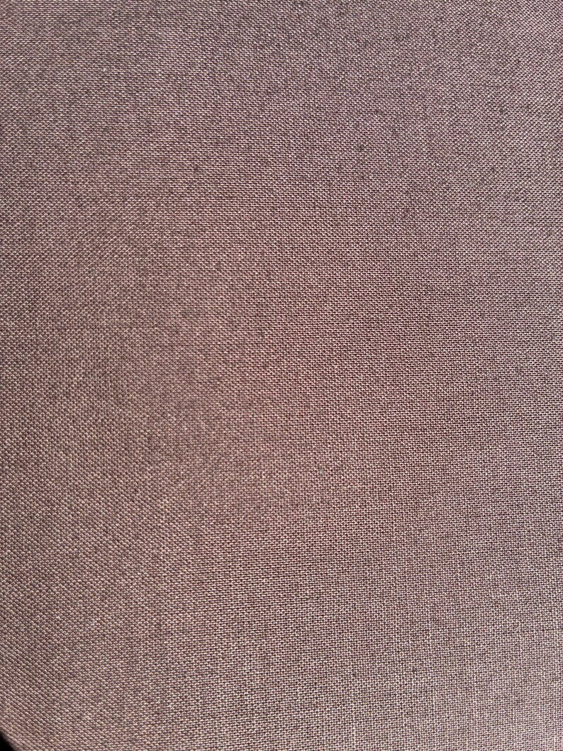 Brown Cotton Fabric by the Yard – 100% Cotton Solid Quilting Fabric, 44” Wide, Soft Sewing Material | G-tex Fabrics