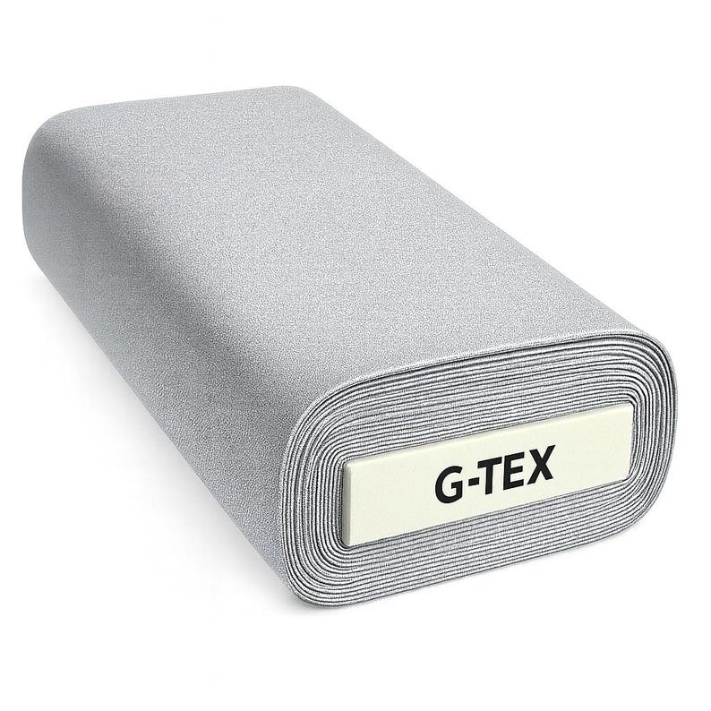 Silver Cotton Fabric by the Yard – 100% Cotton Solid Quilting Fabric, 44” Wide, Soft Sewing Material | G-tex Fabrics