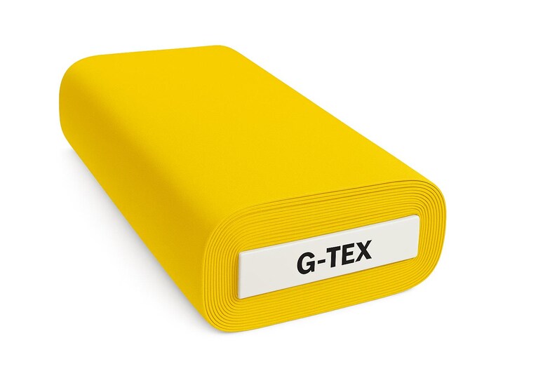 Yellow Cotton Fabric by the Yard – 100% Cotton Solid Quilting Fabric, 44” Wide, Soft Sewing Material | G-tex Fabrics