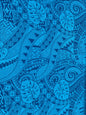 Polynesian Monstera Leaf Fabric – Tribal Island Print | 45” Wide | Lightweight Poly Cotton Feel | 100% Polyester | Sold by Yard or Roll | Gtex Fabrics