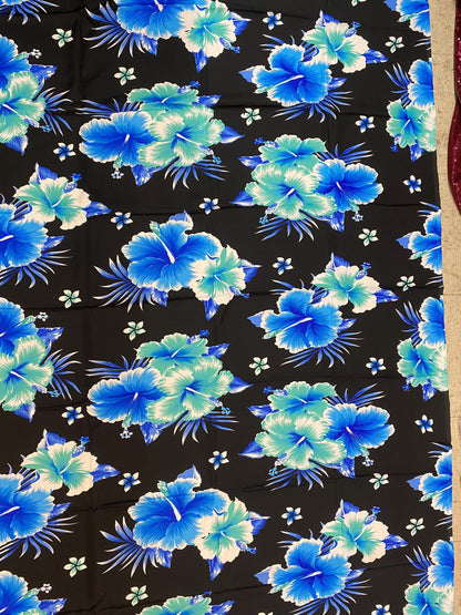 High-Quality Soft Lightweight Hawaiian Ei Lava Lava Sarong Pareo Wrap – Made in India – Perfect for Any Occasion -Large  70" x 44" | Gtex Fabrics