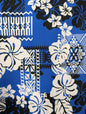 High-Quality 58” Wide Mini Matt Fabric – Polynesian Island Print, Monstera Tropical Plant – Vibrant Colors – Tonga, Samoa - Sold By The Yard | Gtex Fabrics