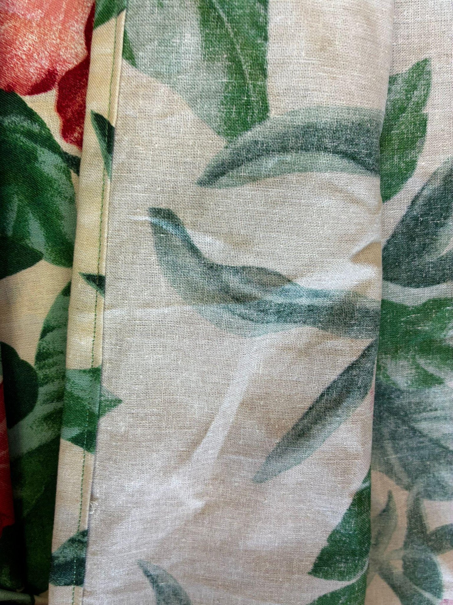 Tropical Beige Ei Lava Lava Sarong – Soft Poly Cotton | Handmade in USA | Unisex Wrap 70"x44" | Island Pareo for Any Occasion  | Gtex Fabrics