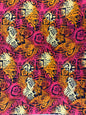 NEW! Polynesian Elegance: 36" Polyester Fabric with Poly Cotton Feel– Tribal and Floral Fusion- Made In Thailand - Low Price - Wholesale " | Gtex Fabrics