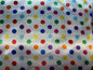 Polka Dot Tablecloth Drapery Apparel Fabric, Printed Charmeuse Satin 60" 100% Polyester Sold By The Yard | Gtex Fabrics