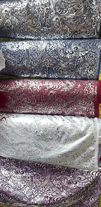 GTEX Collection- Exquisite Traditional Polynesian Samoan Tongan Hawaiian Tattoo Design  | Gtex Fabrics