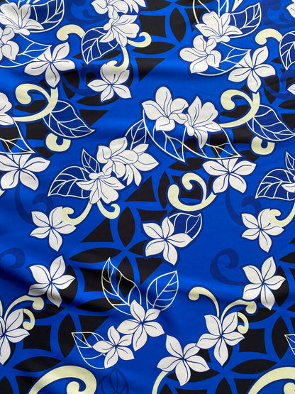 Hawaiian Tropical Hibiscus Polynesian Fabric - Peach Skin Fabric- by the Yard 58" Wide - New Design - Island Fabric 101 | Gtex Fabrics