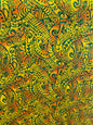 GTEX Collection Tribal Elegance - Polynesian Fabric - Tribal Tattoo, Island Fabric - Sold by the Yard - Rayon Fabric 45" - New Design   | Gtex Fabrics