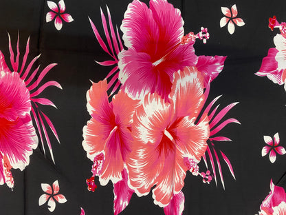 High-Quality Soft Lightweight Hawaiian Ei Lava Lava Sarong Pareo Wrap – Made in India – Perfect for Any Occasion -Large  70" x 44" | Gtex Fabrics