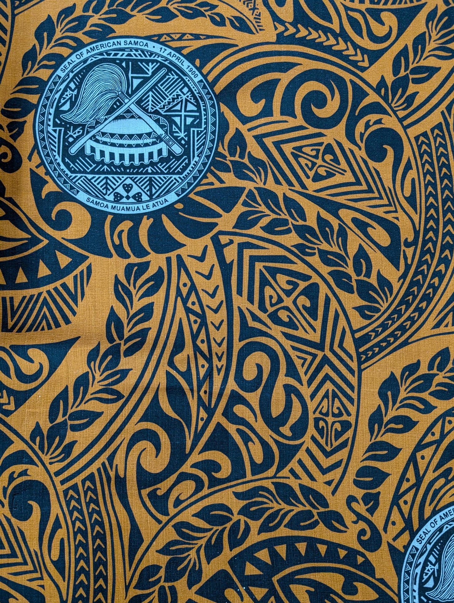 Polynesian Bark Cloth, 100% Cotton, High Quality Rich Colors -Samoa Tribal Fabric - New Design  | Gtex Fabrics