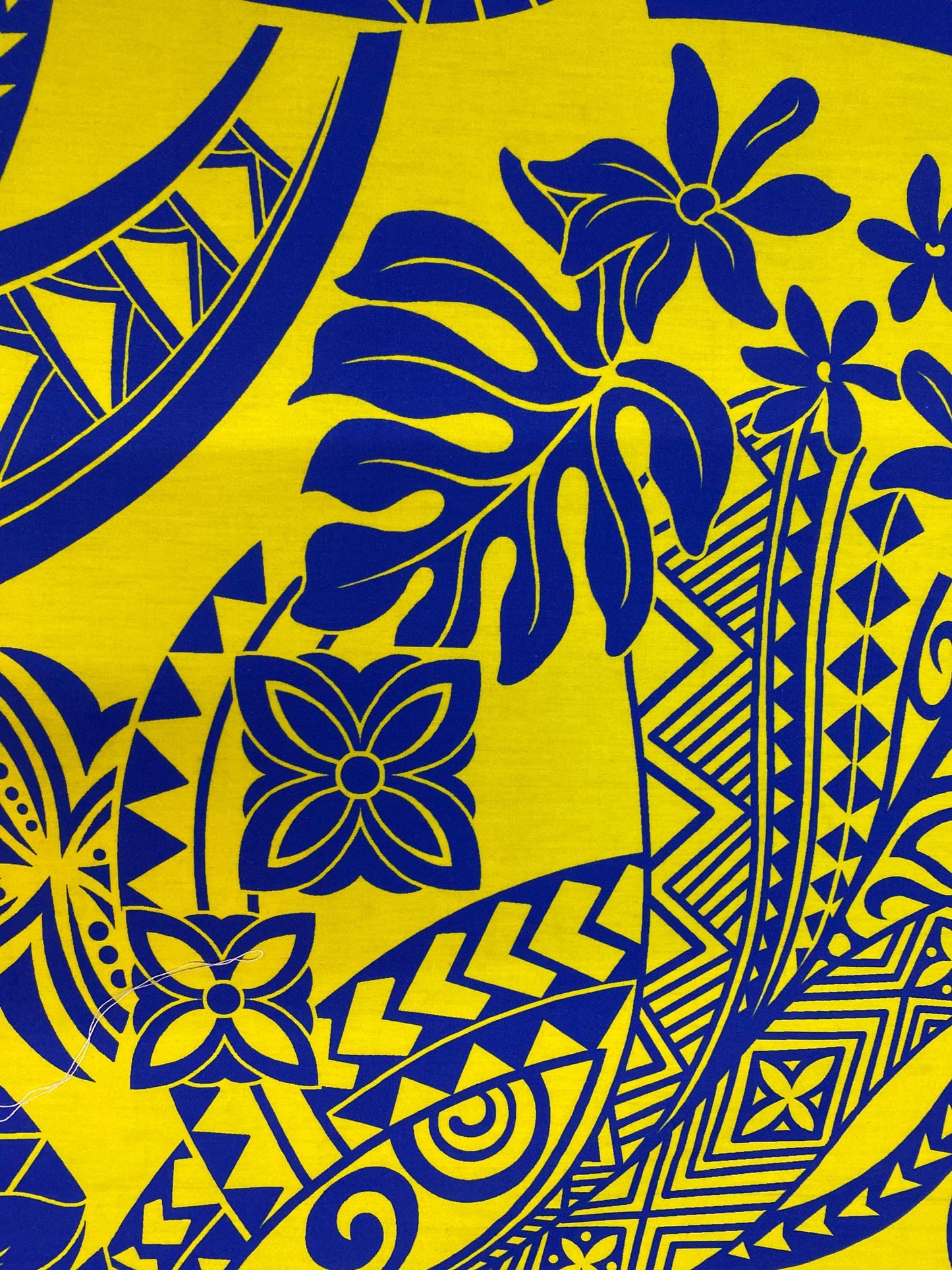 GTEX Collection - Polynesian Fabric -Monstera Leaf, Tribal Elements, Island Fabric - Sold by the Yard - 100% Cotton Fabric 45" - New Design | Gtex Fabrics