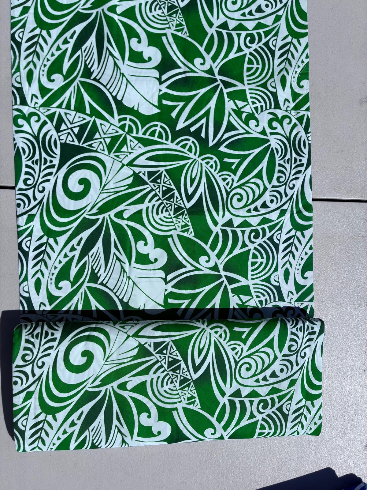 Tribal Collection- Polynesian Elegance: 36" Polyester Fabric with Poly Cotton Feel – Exquisite Design - Vibrant Colors - Wholesale Price  | Gtex Fabrics