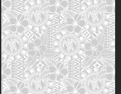 High Quality "58" Wide Mini Matt Fabric – Polynesian, Island Print, Tropical - Vibrant Colors - Sold By The Yard |Polynesian Monstera Leaf Fabric – Tribal Island Print | 45” Wide | Gtex Fabrics