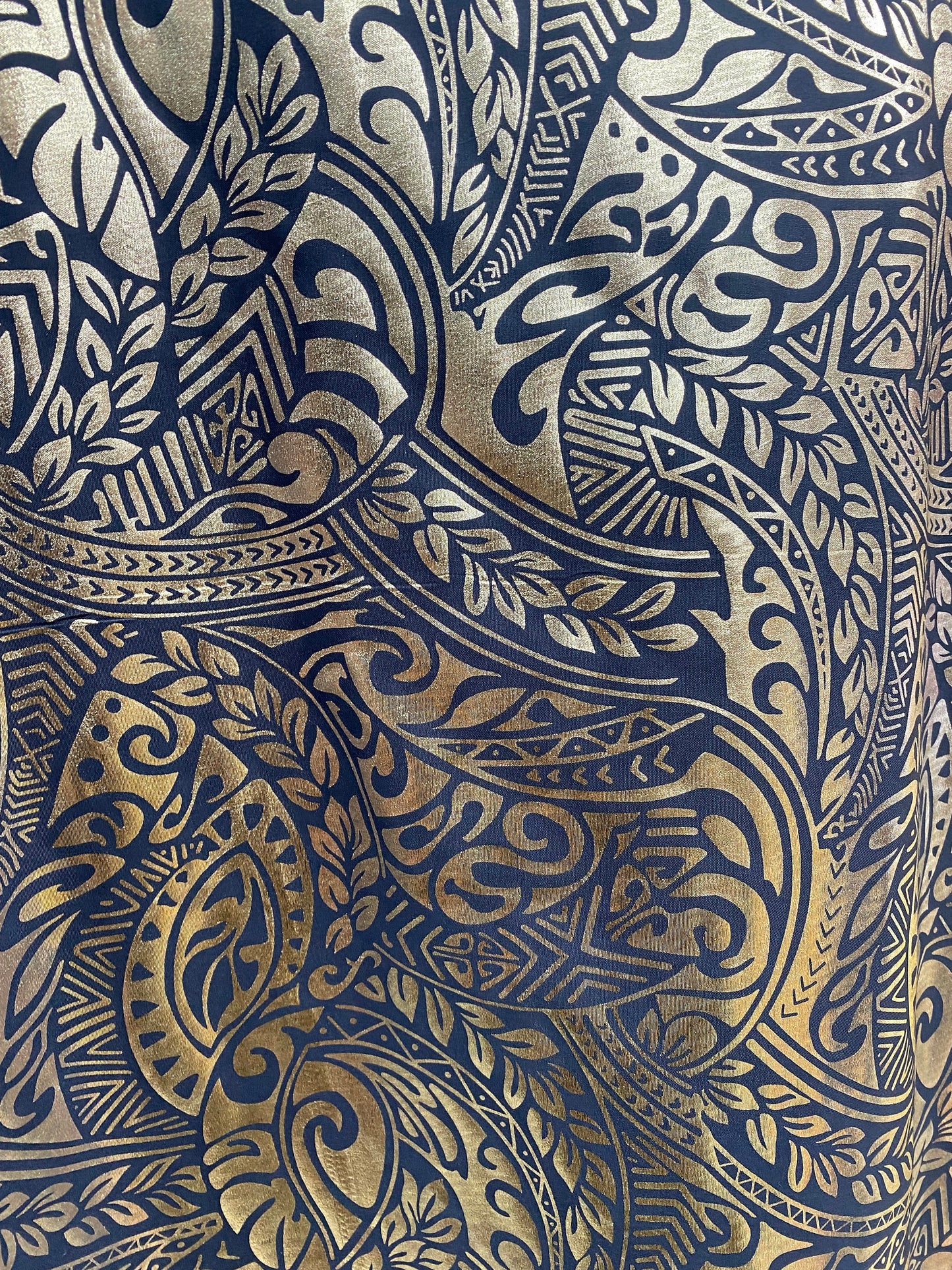 GTEX Collection- Exquisite Traditional Polynesian Samoan Tongan Hawaiian Tattoo Design  | Gtex Fabrics