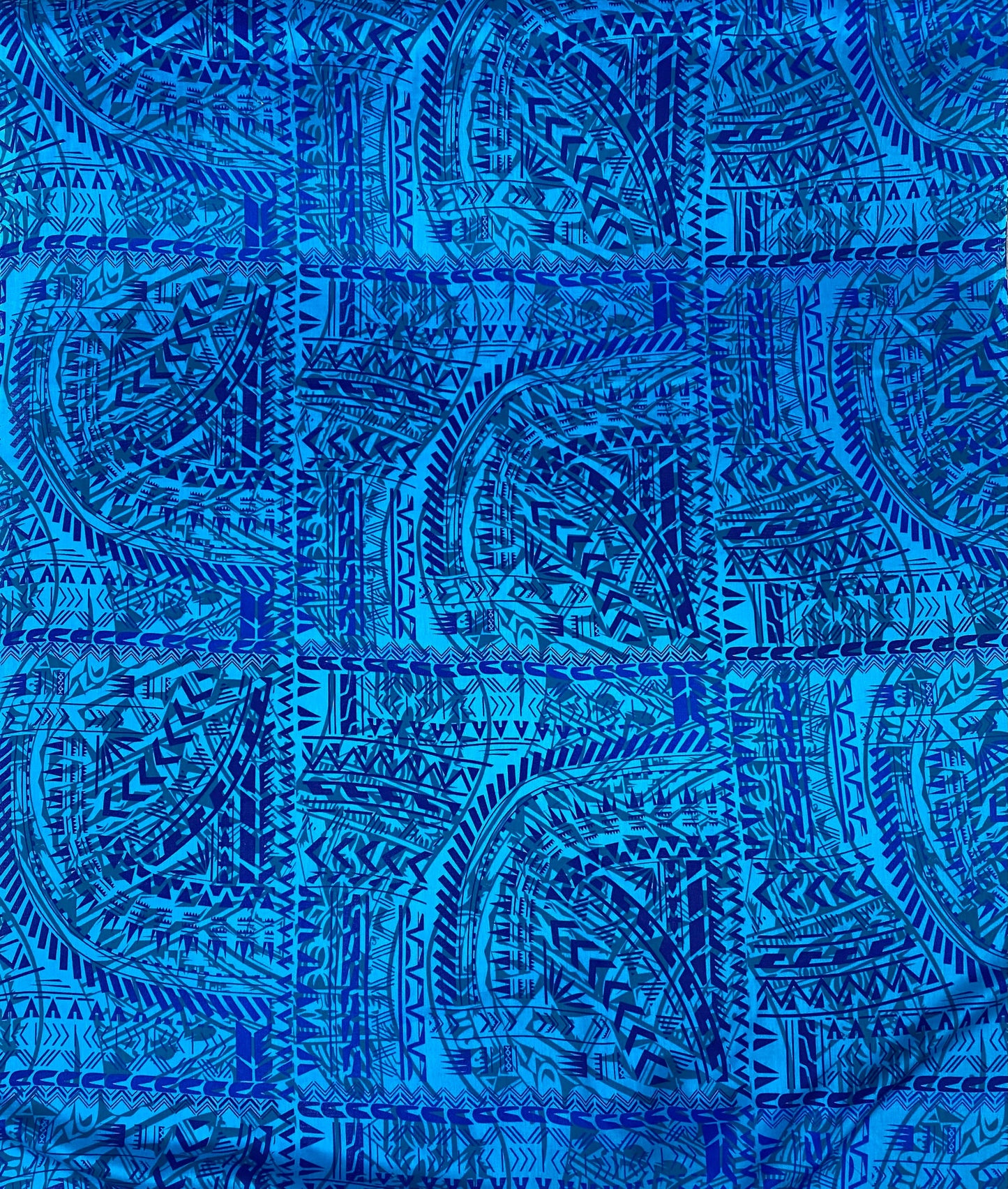 GTEX Collection - Polynesian Fabric - Tribal Elegance - Block Pattern, Island Fabric - Sold by the Yard - 100% Rayon Fabric 45" - New Design | Gtex Fabrics