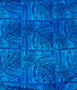 GTEX Collection - Polynesian Fabric - Tribal Elegance - Block Pattern, Island Fabric - Sold by the Yard - 100% Rayon Fabric 45" - New Design | Gtex Fabrics