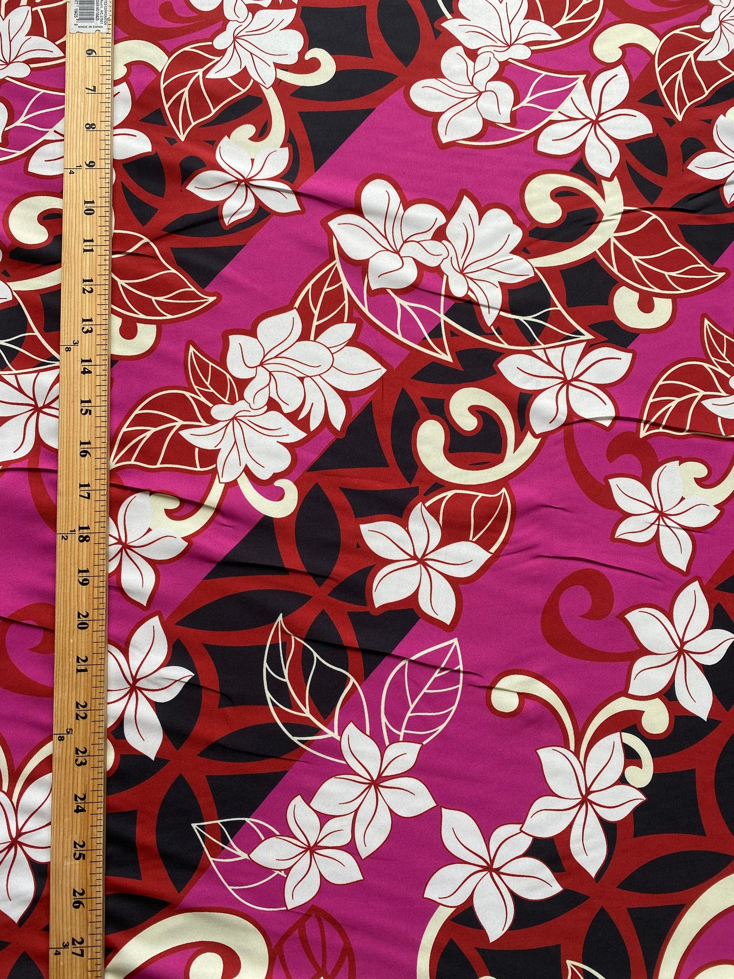 Hawaiian Tropical Hibiscus Polynesian Fabric - Peach Skin Fabric- by the Yard 58" Wide - New Design - Island Fabric 101 | Gtex Fabrics