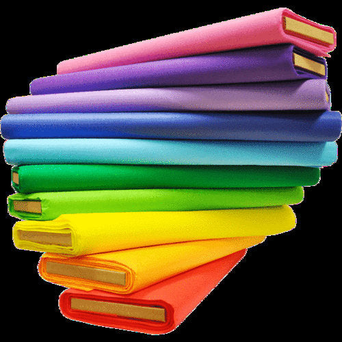 Poly Cotton/Broadcloth Fabric Solid Colors, Super High Quality 45" Wide, Made in Thailand, Sold By The Yard, Use For Any Purpose!  | Gtex Fabrics