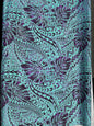 Polynesian Monstera Leaf Fabric – Tribal Island Print | 45” Wide | Lightweight Poly Cotton Feel | 100% Polyester | Sold by Yard or Roll | Gtex Fabrics