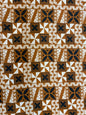 GTEX Collection - Polynesian Fabric - Fiji Tapa Block Print Fabric - Sold by the Yard - Poly Cotton Poplin 58" Wide - Soft & Breathable | Gtex Fabrics