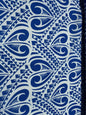 Polynesian Tribal Tattoo Heart Print – 45” Wide | Lightweight Soft Poly Cotton Fabric | Sold by Yard or Roll | Island Design | Wholesale  | Gtex Fabrics