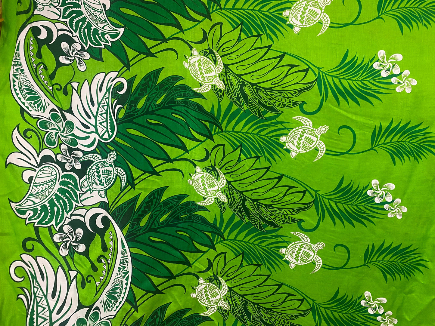 Polynesian Tapa Fabric - Tribal Hawaiian Cute and Unique Fabric Design - Sold by the Yard - Luxury Rayon Quality 45" | Gtex Fabrics