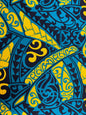 Polynesian Fabric -Tapa Fabric, New Design, Tribal, Samoan, Fiji, Island Fabric - Sold by the Yard -100% Cotton Lt Bark Cloth -Doby Cotton | Gtex Fabrics