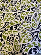 GTEX Collection - Island Print Tropical Hawaiian Tribal Polynesian Print 100% Cotton Fabric 45" Sold By The Yard  | Gtex Fabrics
