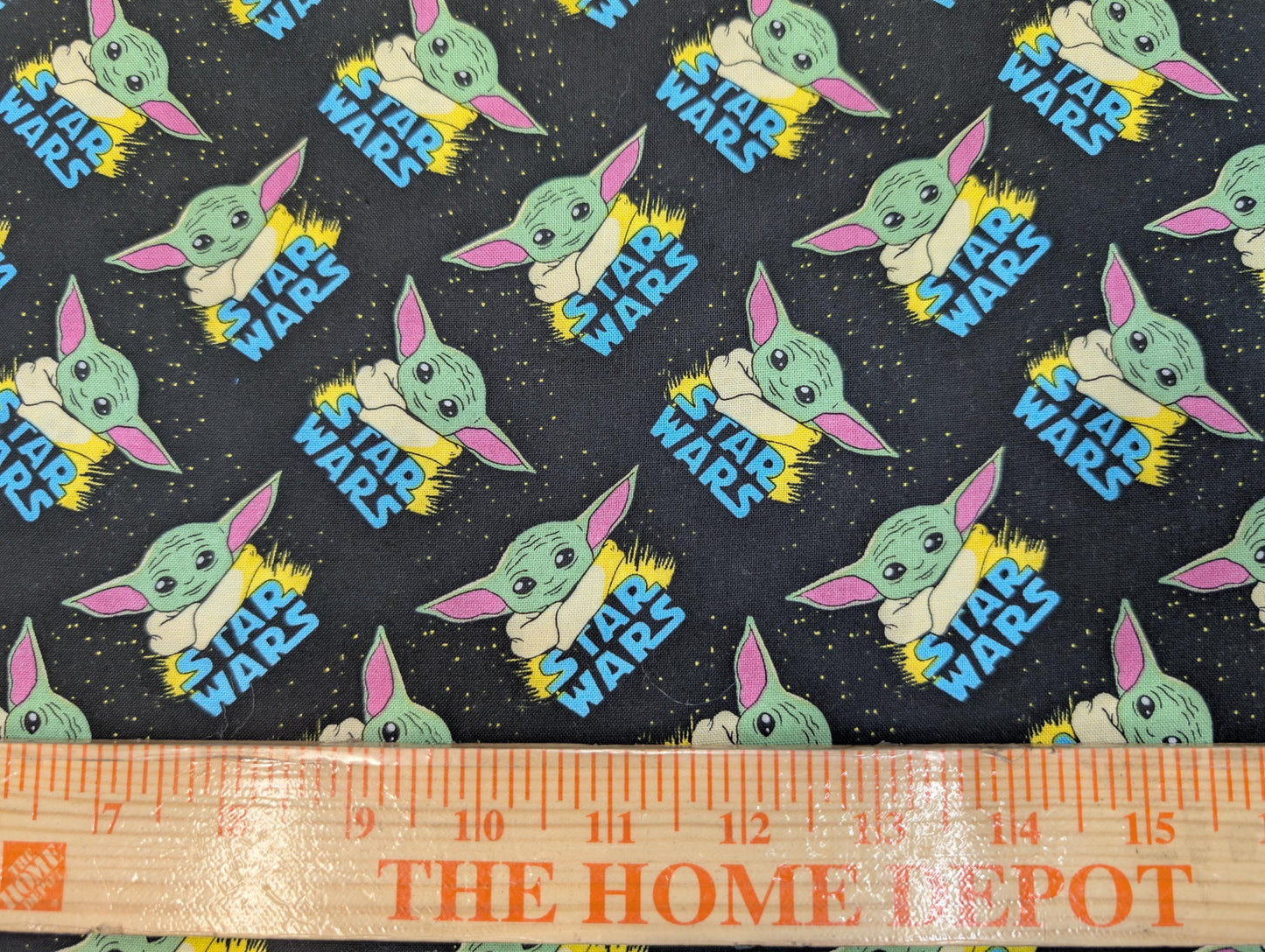 Disney Star Wars The Child Baby YODA Toss 100% Quilting Cotton Fabric by The Yard | Gtex Fabrics