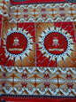 GTEX Collection B500 - Polynesian Tapa Fabric, Island Fabric, High Quality Vibrant New Design, Tonga Island Fabric, Seal of Tonga, Tradition | Gtex Fabrics
