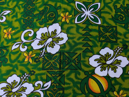 Roll, Bolt - Polynesian Elegance: 36" Polyester Fabric with Poly Cotton Feel– Tropical and Floral Fusion- Made In Thailand - Wholesale Price | Gtex Fabrics