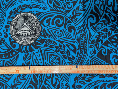 Polynesian Bark Cloth, 100% Cotton, High Quality Rich Colors -Samoa Tribal Fabric - New Design  | Gtex Fabrics