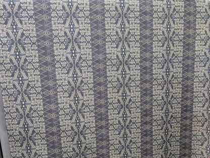 Polynesian Fabric -Tongan Tapa Fabric, Block Print, Tribal Tattoo, Island Fabric - Sold by the Yard - Poly Cotton Fabric 45" - New Design  | Gtex Fabrics