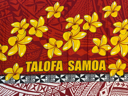 High-Quality Soft Lightweight Samoan Ei Lava Lava Sarong Pareo Wrap – Made in India – Perfect for Any Occasion -Large  70" x 44" | Gtex Fabrics