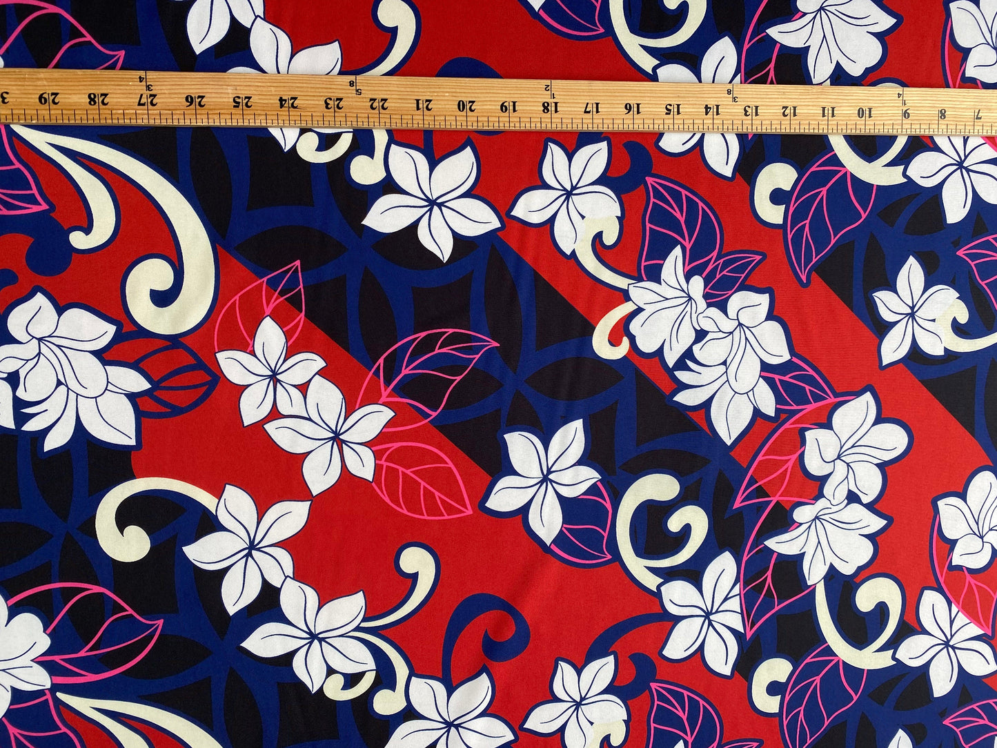 Hawaiian Tropical Hibiscus Polynesian Fabric - Peach Skin Fabric- by the Yard 58" Wide - New Design - Island Fabric 101 | Gtex Fabrics