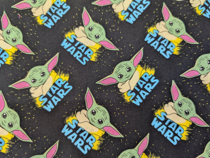 Disney Star Wars The Child Baby YODA Toss 100% Quilting Cotton Fabric by The Yard | Gtex Fabrics