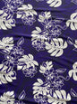Hawaiian Tropical Monstera Leaf Polynesian Fabric - Peach Skin Fabric- by the Yard 58" Wide - New Design - Island Fabric 104 | Gtex Fabrics