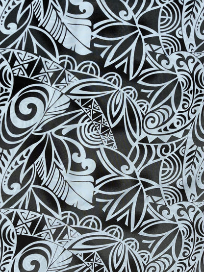 Tribal Collection- Polynesian Elegance: 36" Polyester Fabric with Poly Cotton Feel – Exquisite Design - Vibrant Colors - Wholesale Price  | Gtex Fabrics