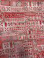 Polynesian Elegance: 36" Polyester Fabric with Poly Cotton Feel– Tribal and Floral Fusion  Tapa Block Print- Made In Thailand - Low Price 2  | Gtex Fabrics