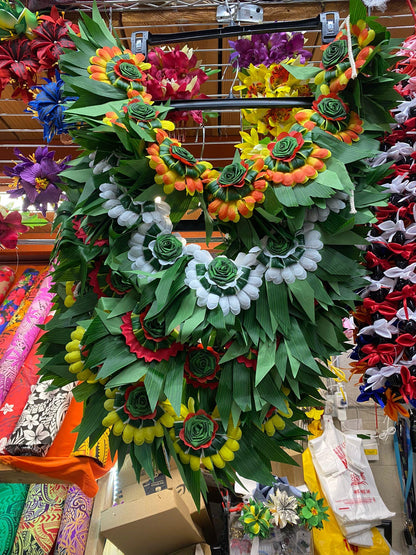 Tongan Kaho’a Fa Leí Necklace - Handmade  | Gtex Fabrics